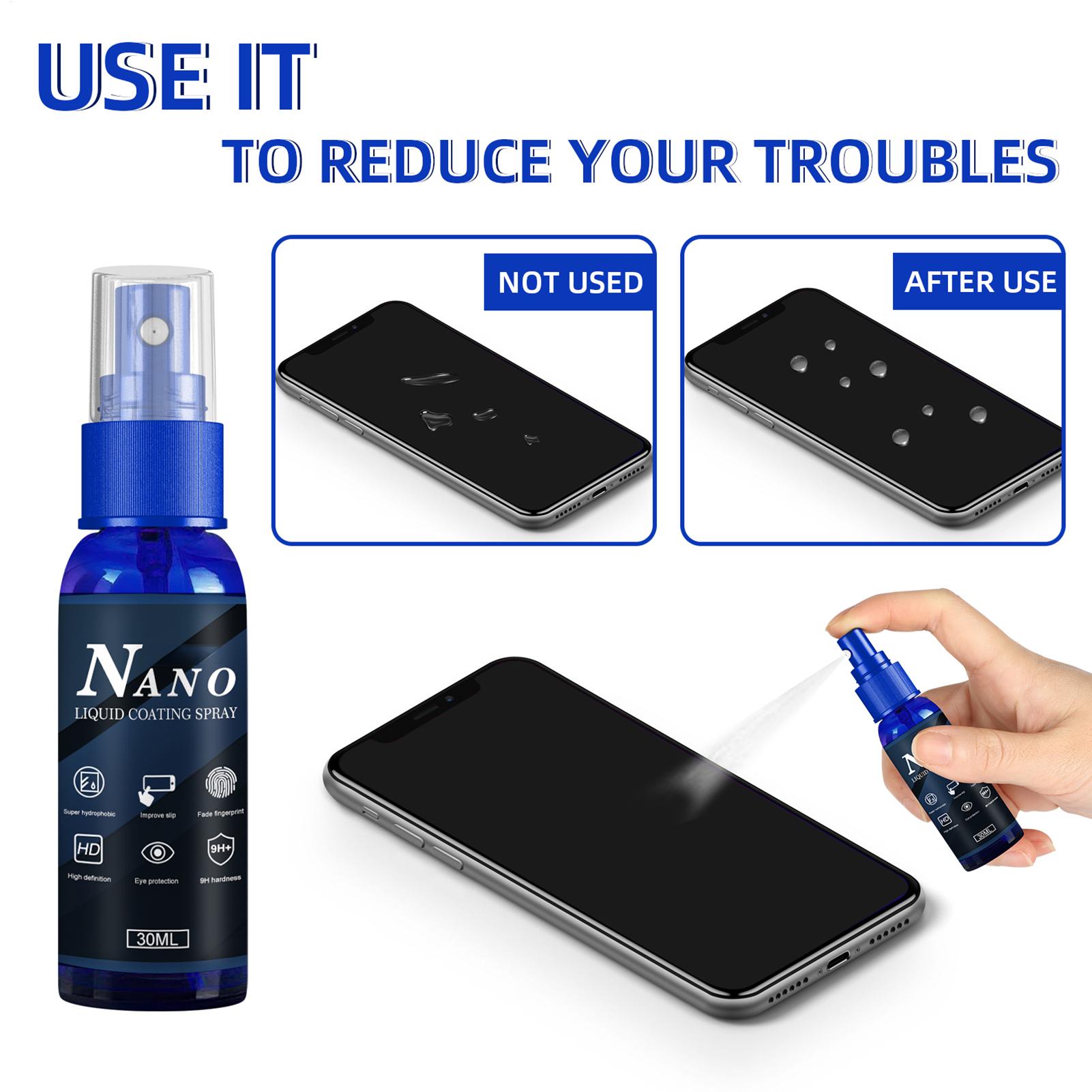 Liquid Screen Protector Spray  - Oleophobic Coating Spray 리뷰 및 가격